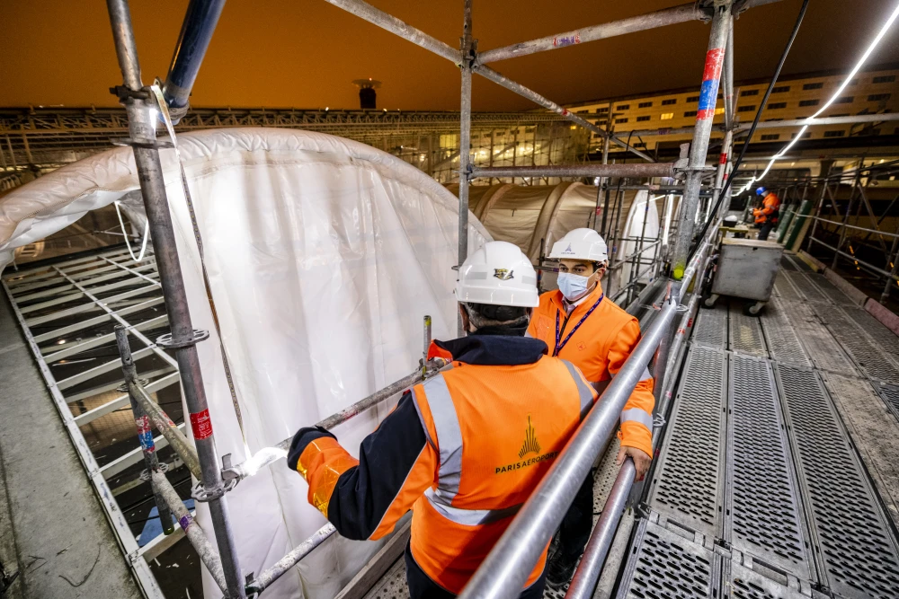 Travaux en zone aéroportuaire